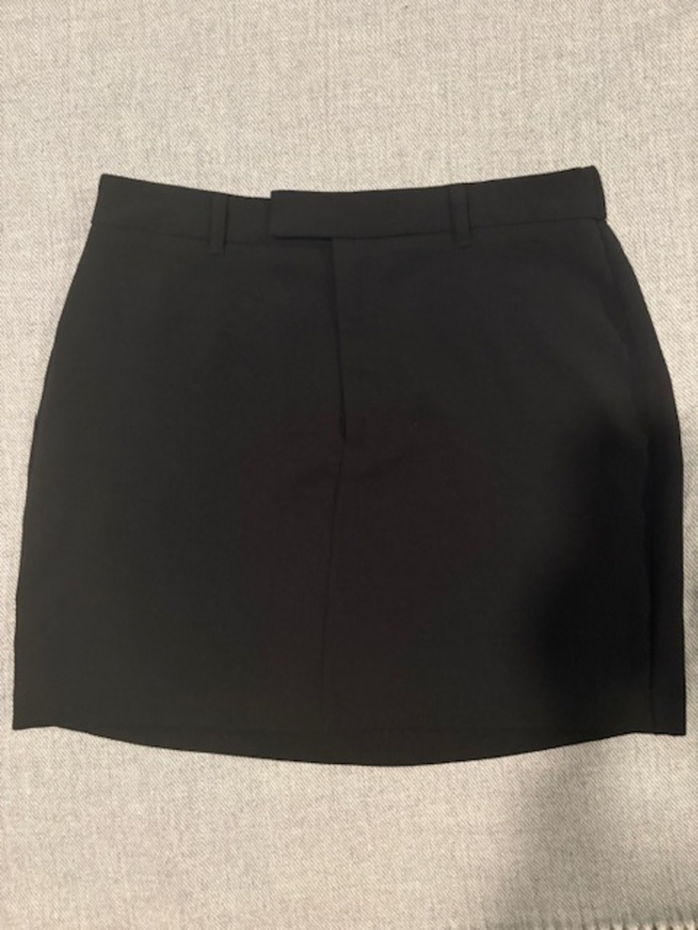 a new day Black Mini Skirt - Straight Silhouette